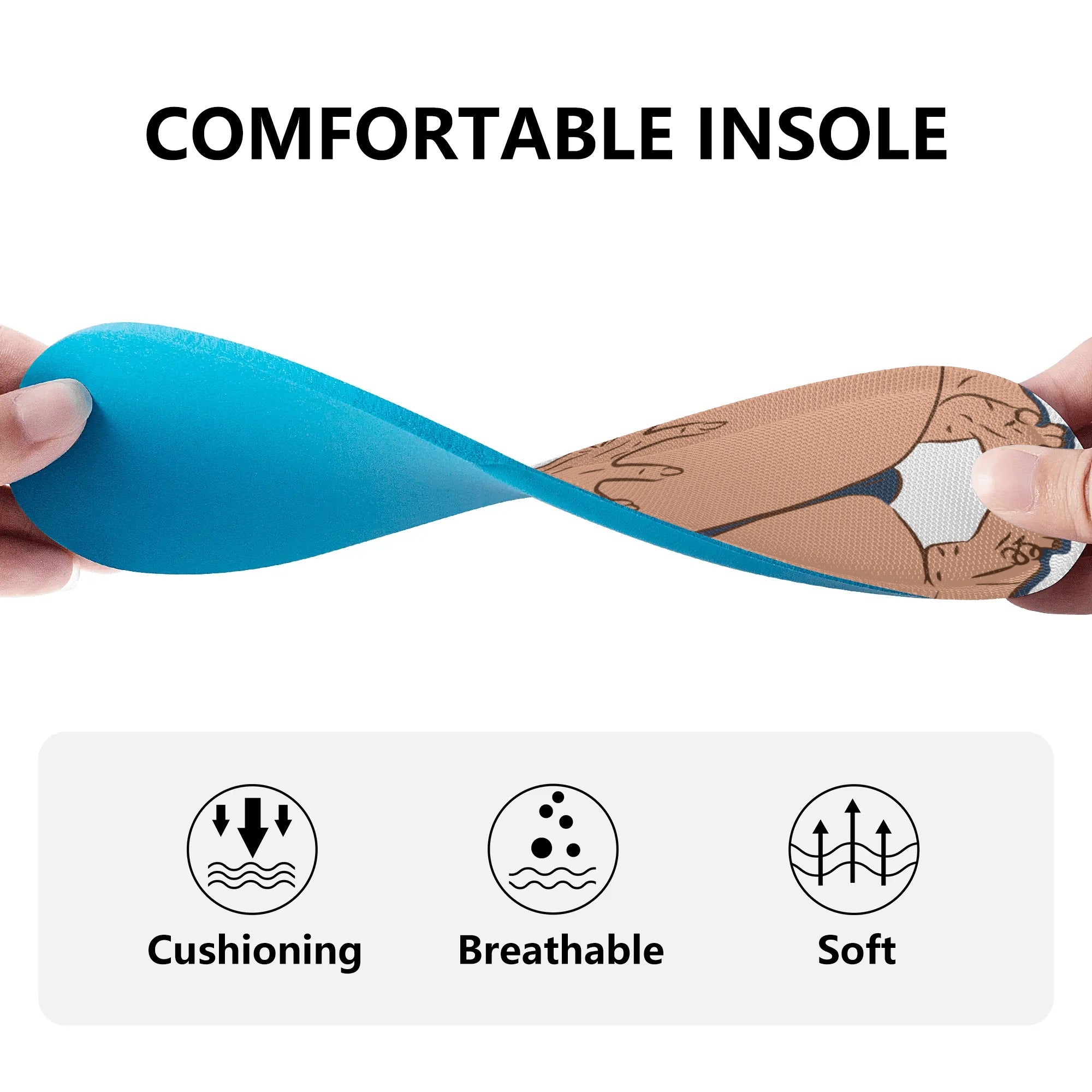 Spread em Customized Shoes Insoles