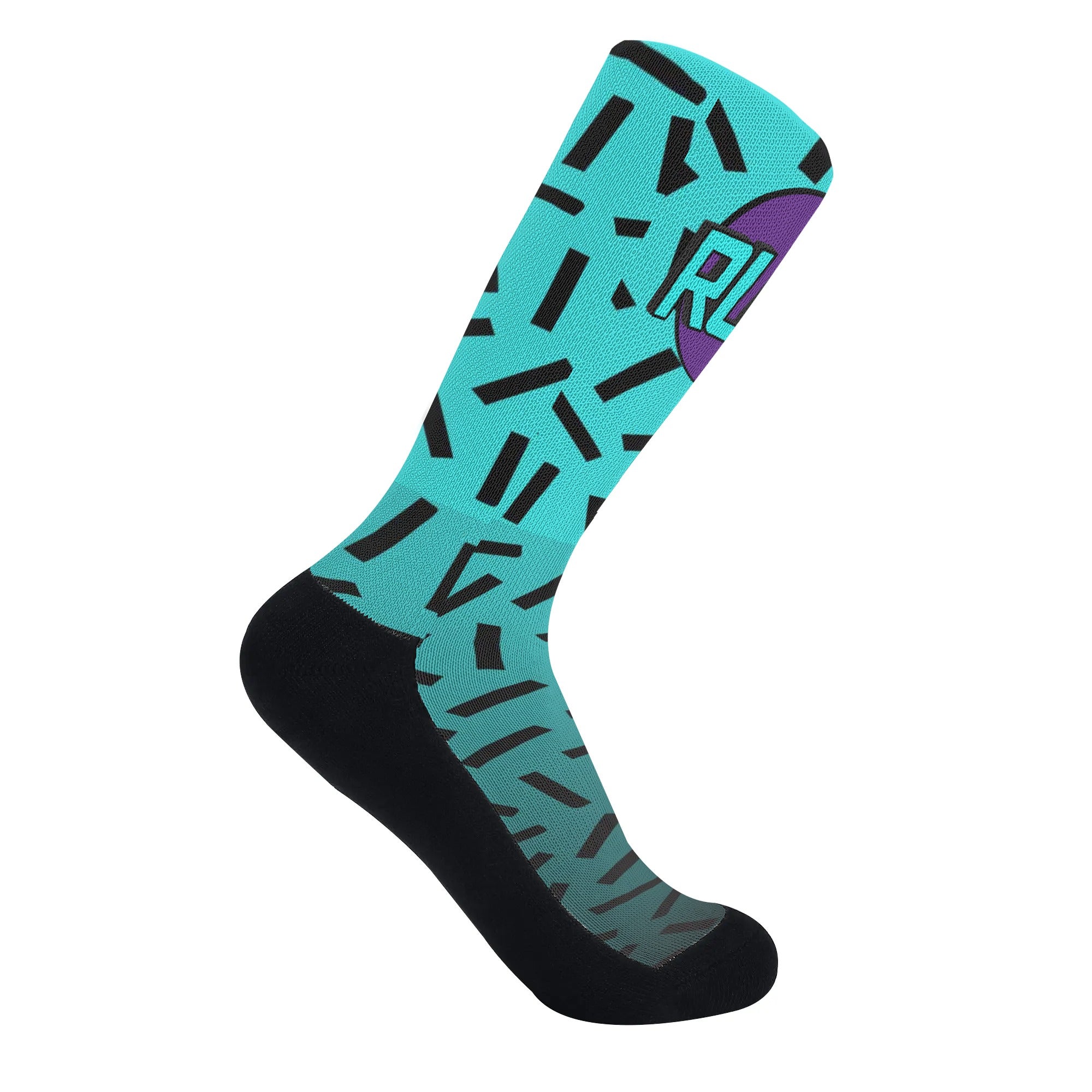 Rude Mint Chip Crew Socks