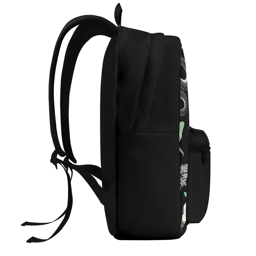 Big City Goth Chick Polyester Vintage Backpack