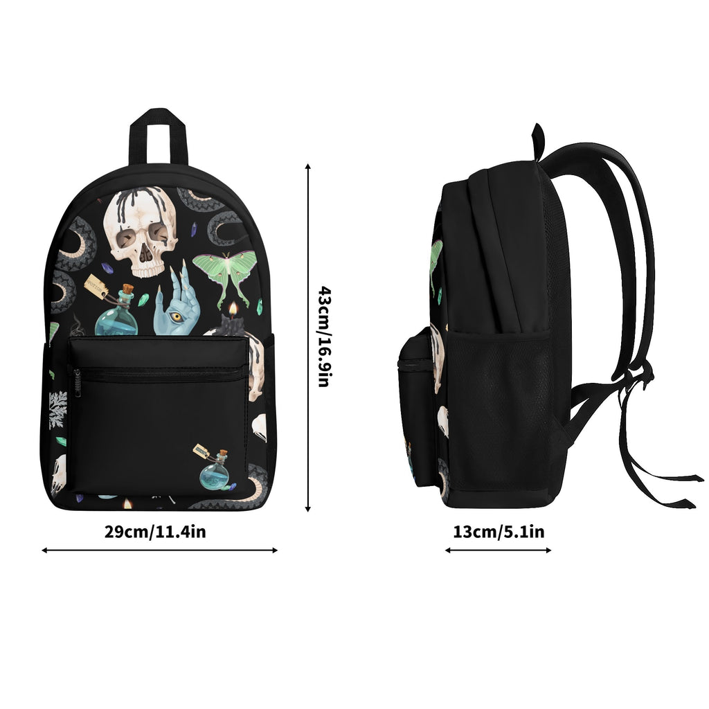 Big City Goth Chick Polyester Vintage Backpack