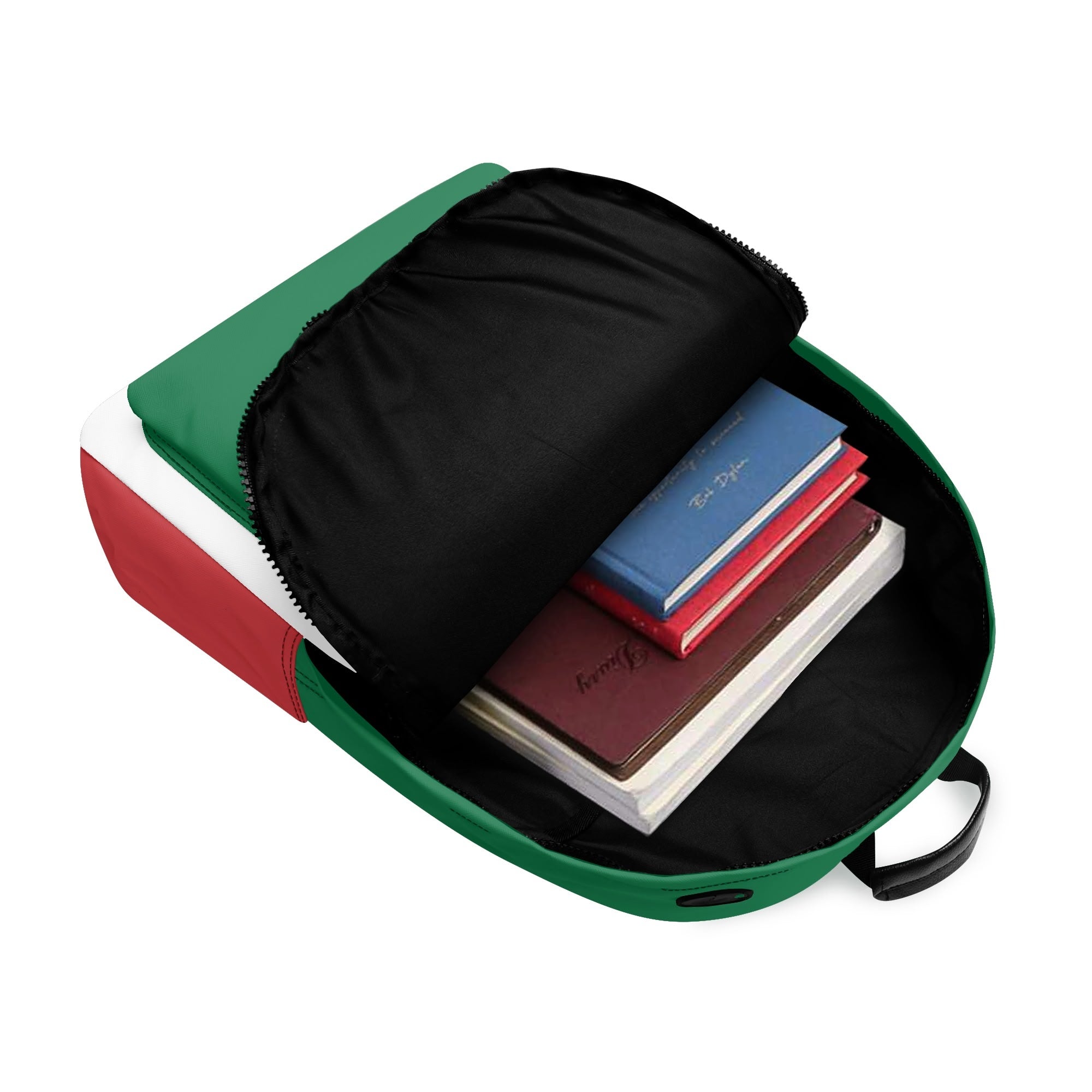 Cast-earl 17” tpu backpack, part of the golden era collection by Rudeboy cycles 