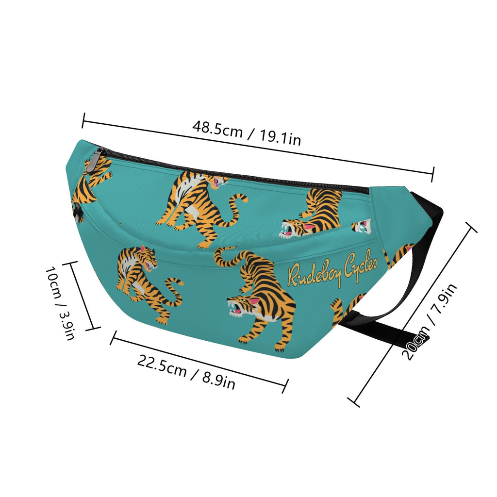 Tiger Style Large Fanny Pack