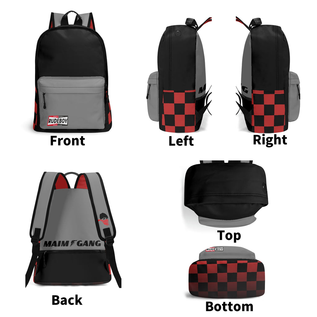 Experience unparalleled convenience and style with the The Plug 7 Inch PU Leather School Backpack. Crafted from premium PU leather, this backpack features a spacious inside bag with a secure zipper closure, along with a front zipper pocket and two side pockets for easy access to essentials. With adjustable shoulder straps and a convenient carry handle, it offers versatile carrying options for students of all ages.