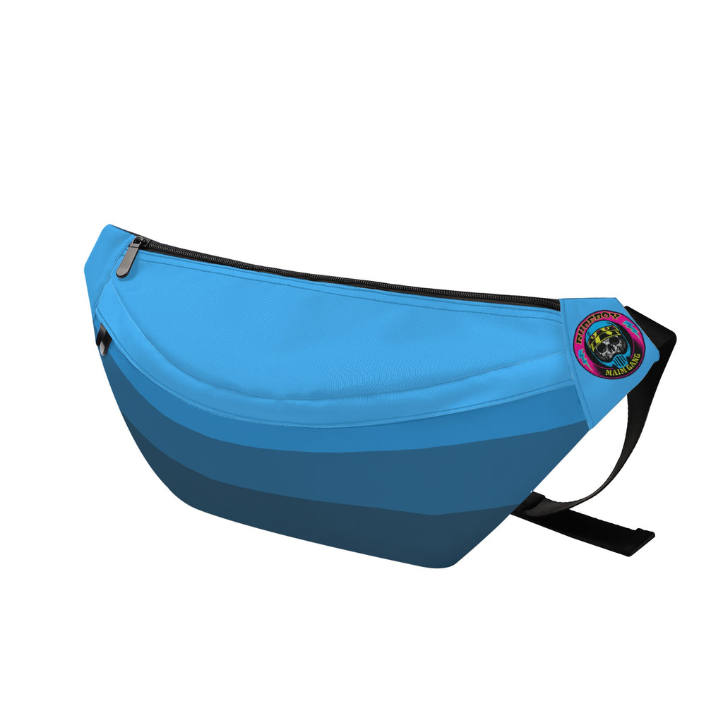 Fded Blues La Fanny pack from Rudeboy Cycles
