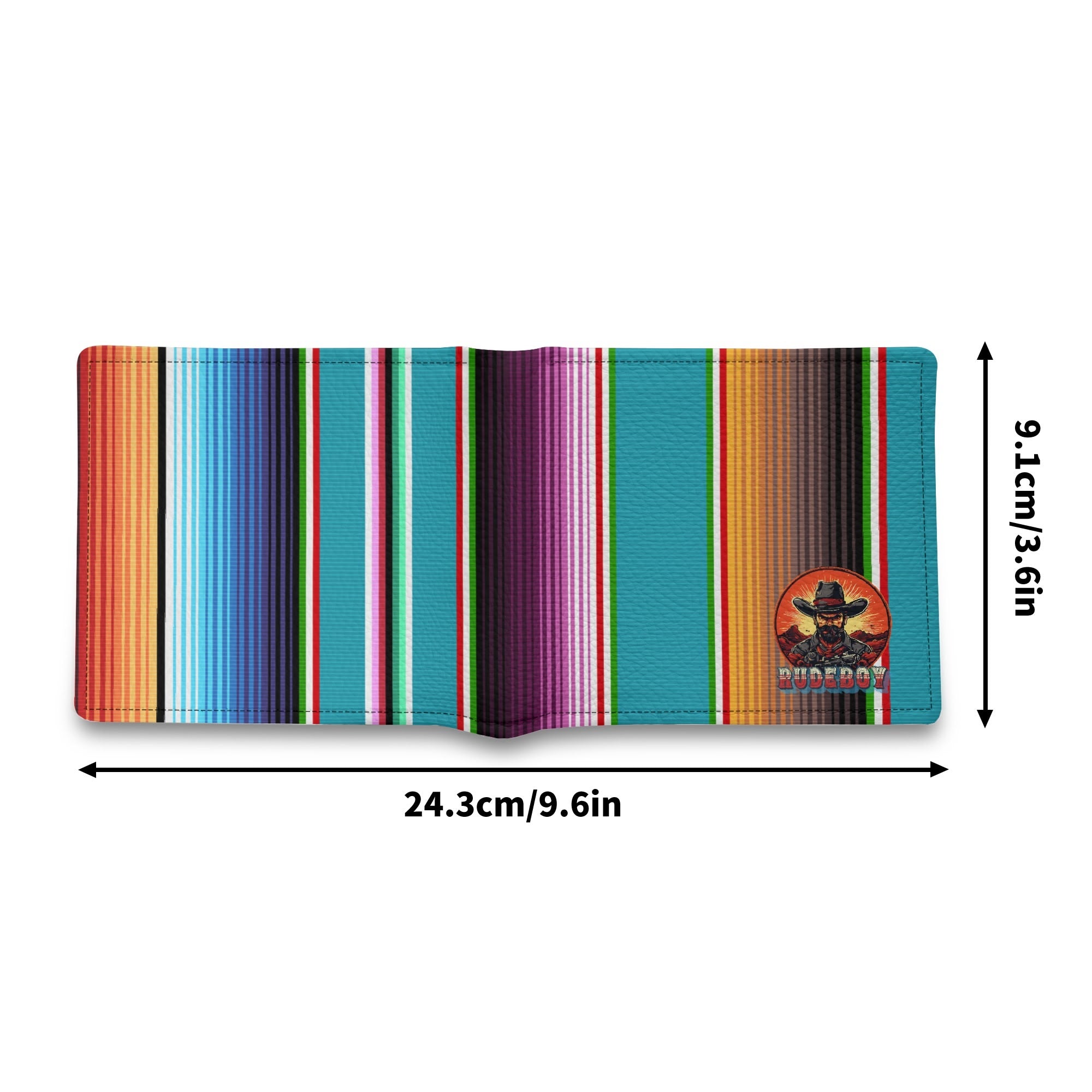 Drug Rug Leather Wallet Paper Folded Wallet