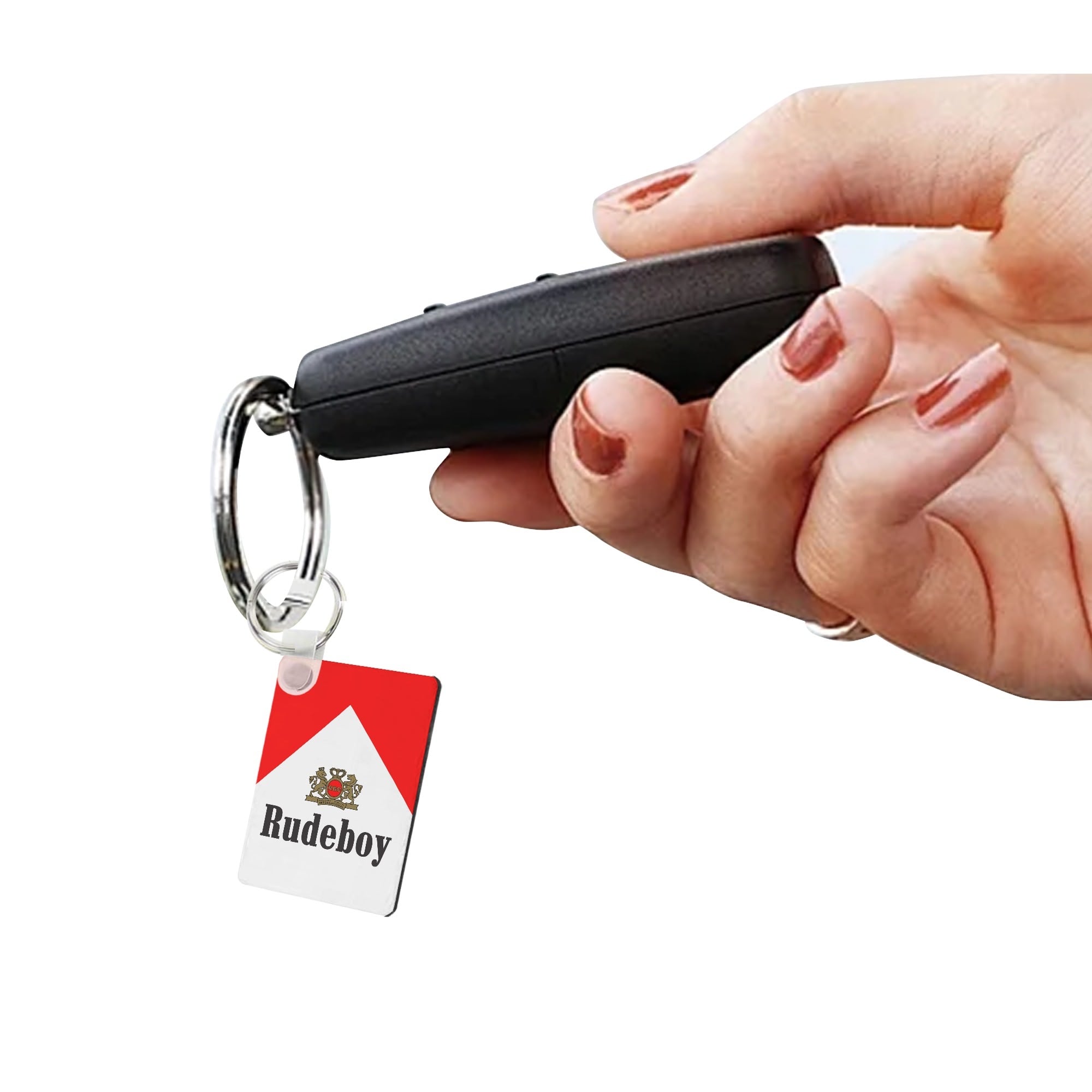 Cowboy Killer Universal MDF Keychain Rectangle Bags Chain Car Chain