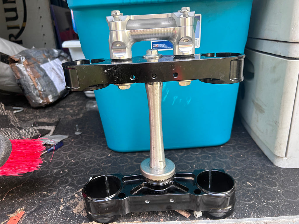 2022 Ktm 450 triple trees with bar clamps