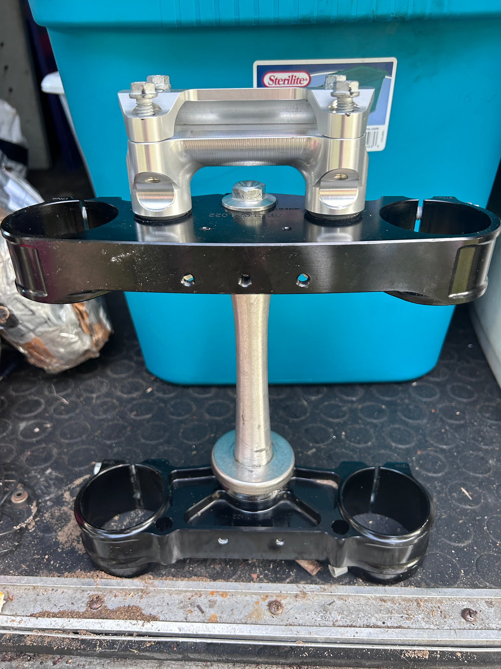 2022 Ktm 450 triple trees with bar clamps