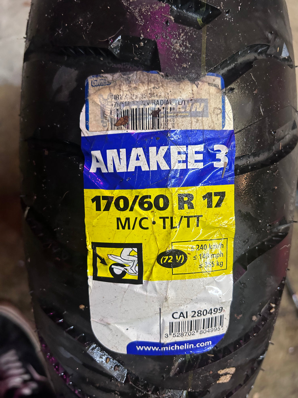 BMW Gs1200 adv rear wheel