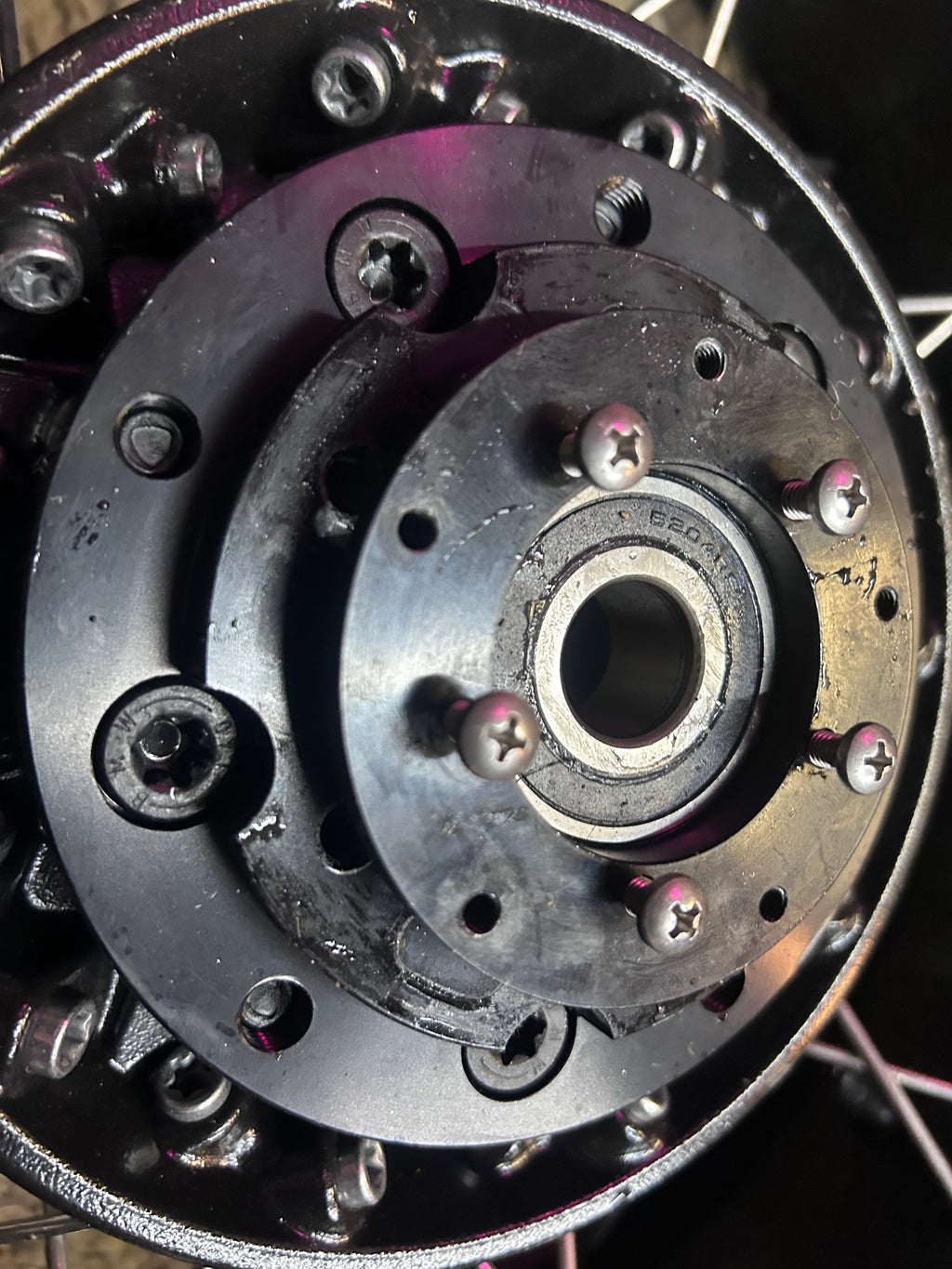 BMW Gs1200 adv rear wheel