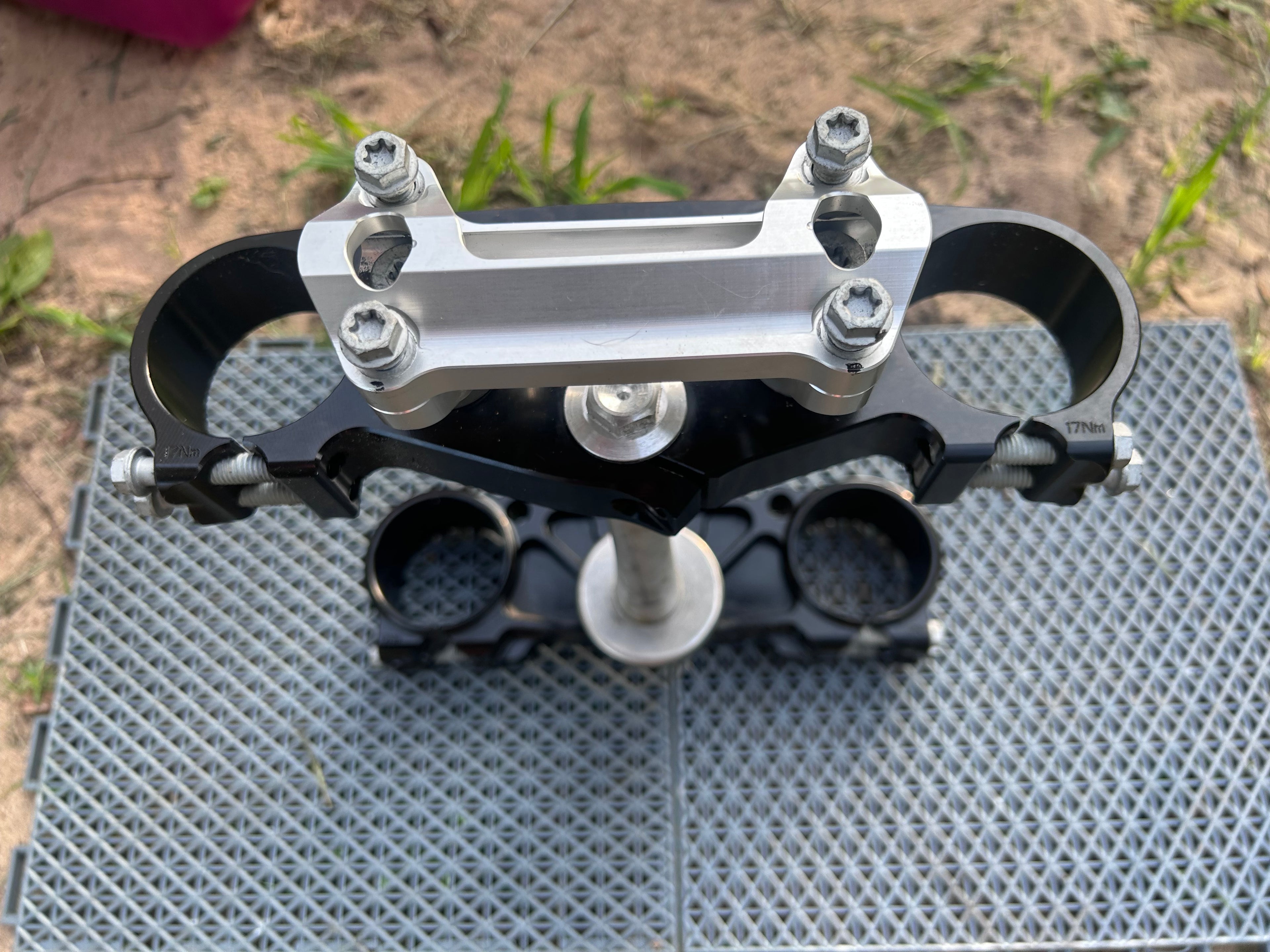 2022 Ktm 450 triple trees with bar clamps