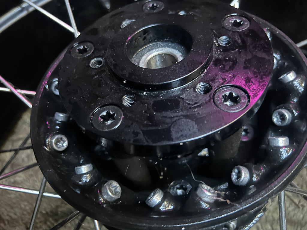 BMW Gs1200 adv rear wheel