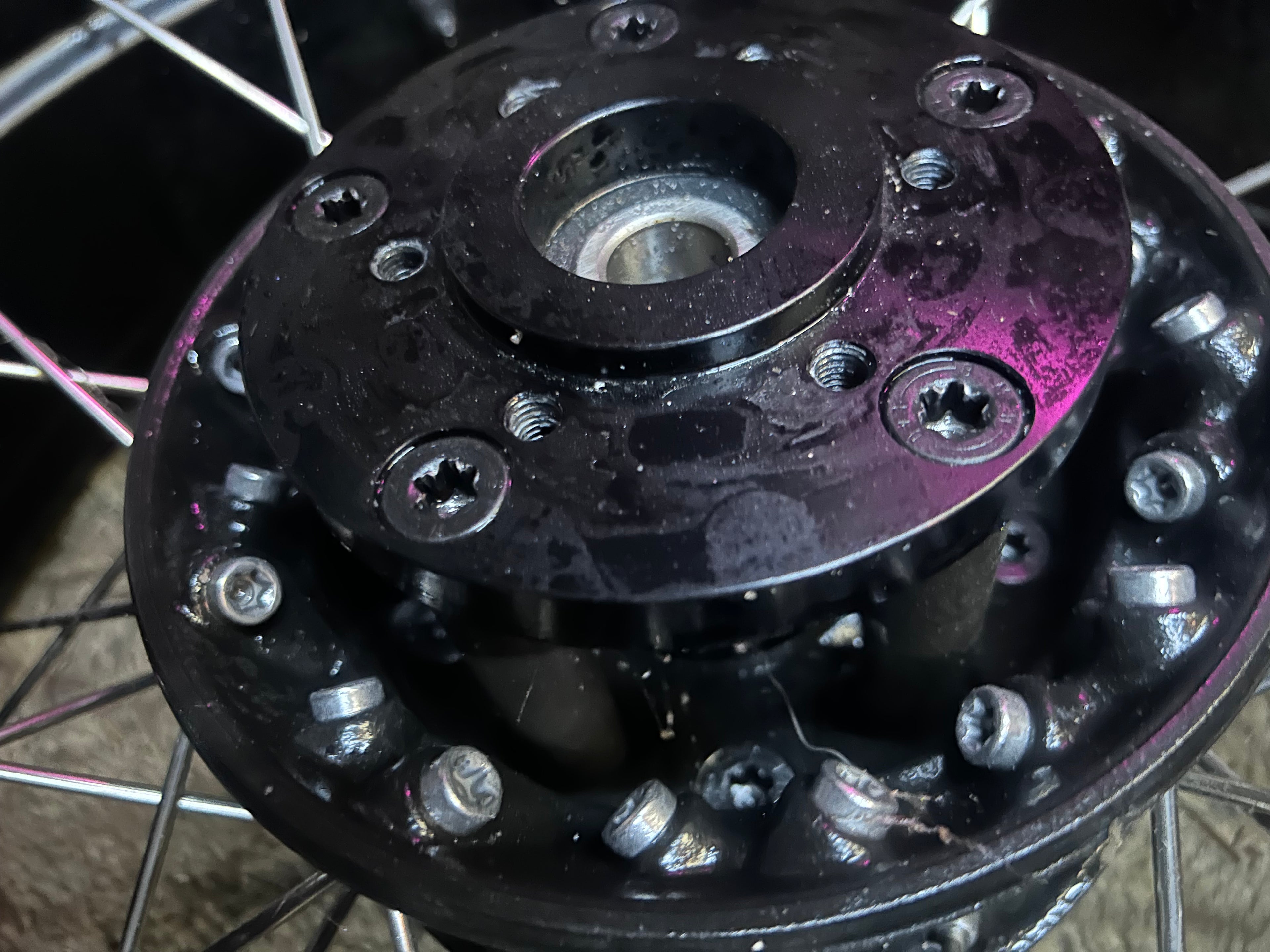 BMW Gs1200 adv rear wheel