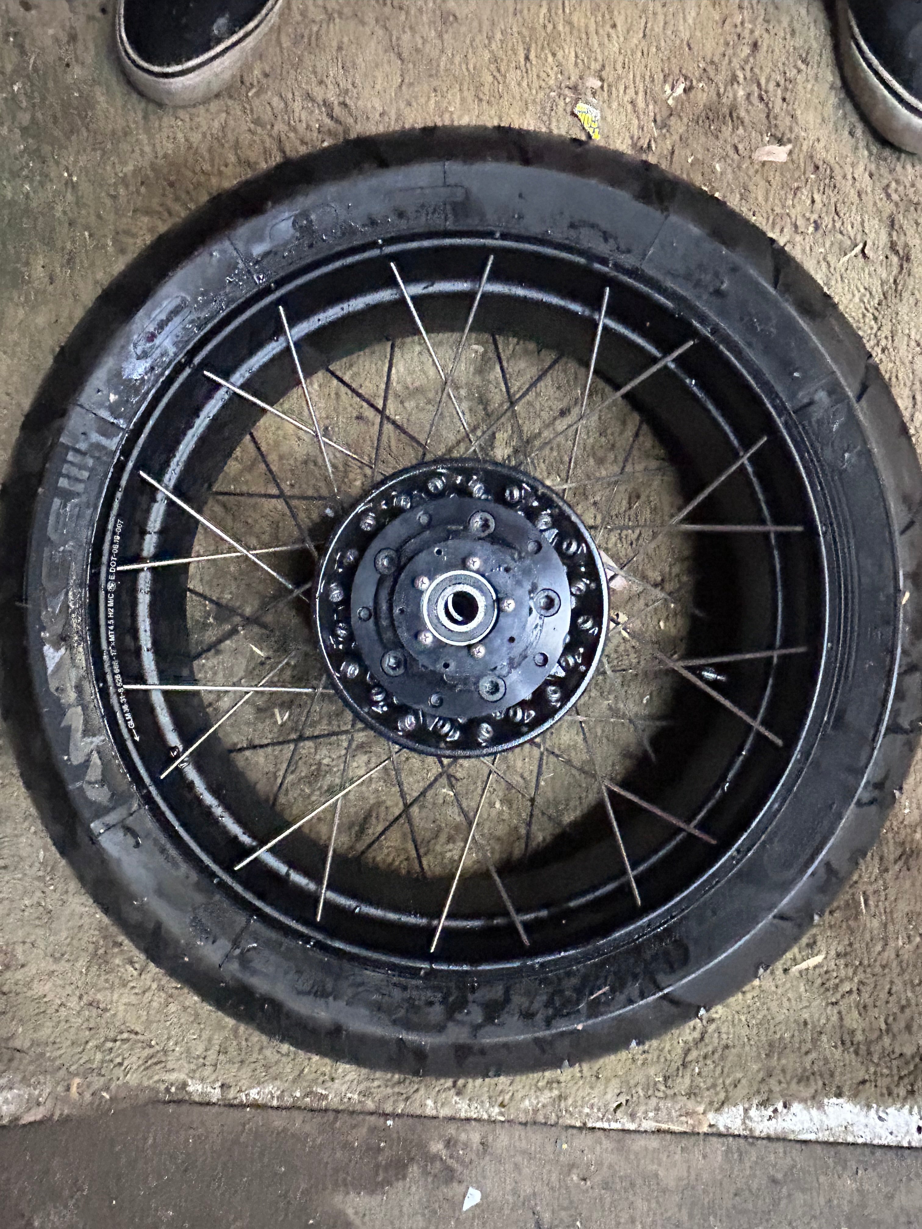 BMW Gs1200 adv rear wheel