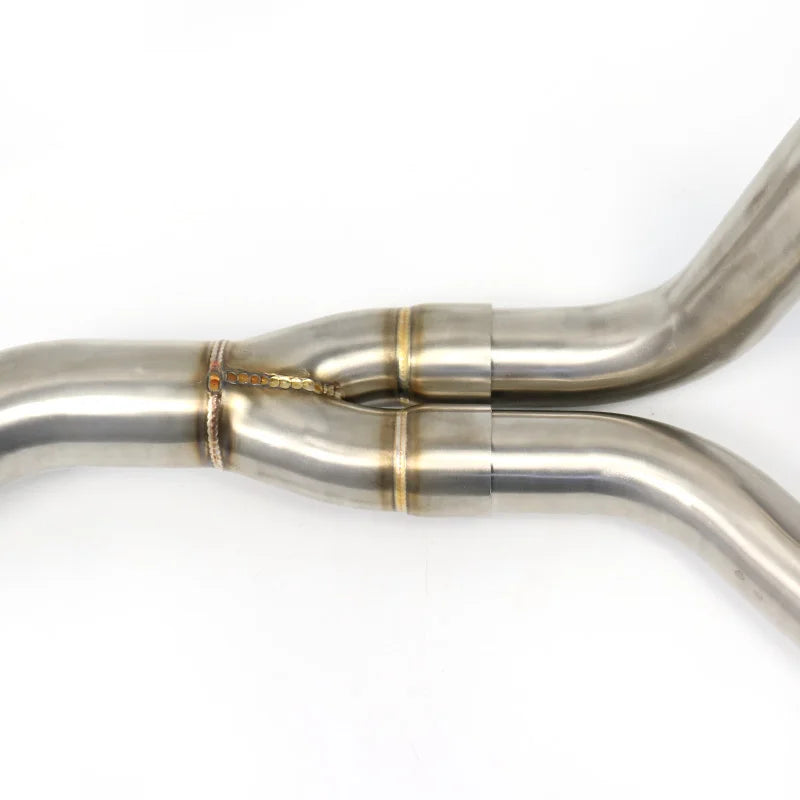 Siboli Stainless Header to Lower Mid Pipefor  16-19 Honda Africa Twin