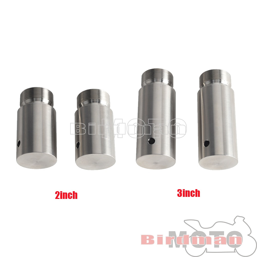Bi moto 2 & 3" Fork Extensions For 39mm Harley