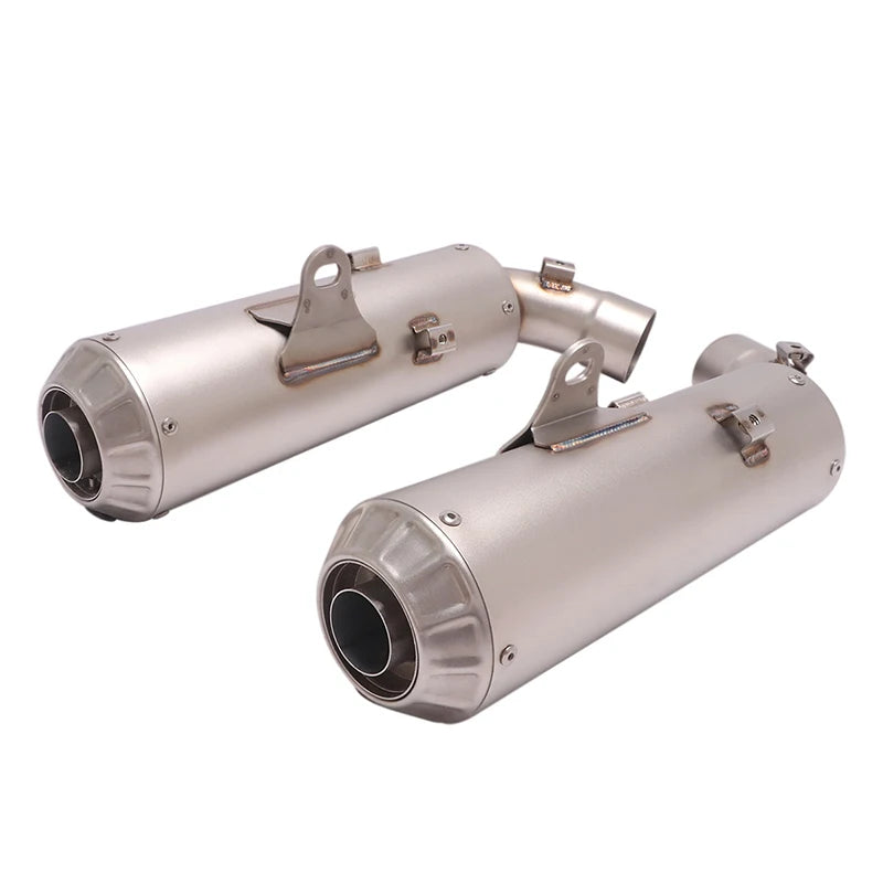 Istunt slip ons with mid pipes for 19-21 Ducati Hypermotards