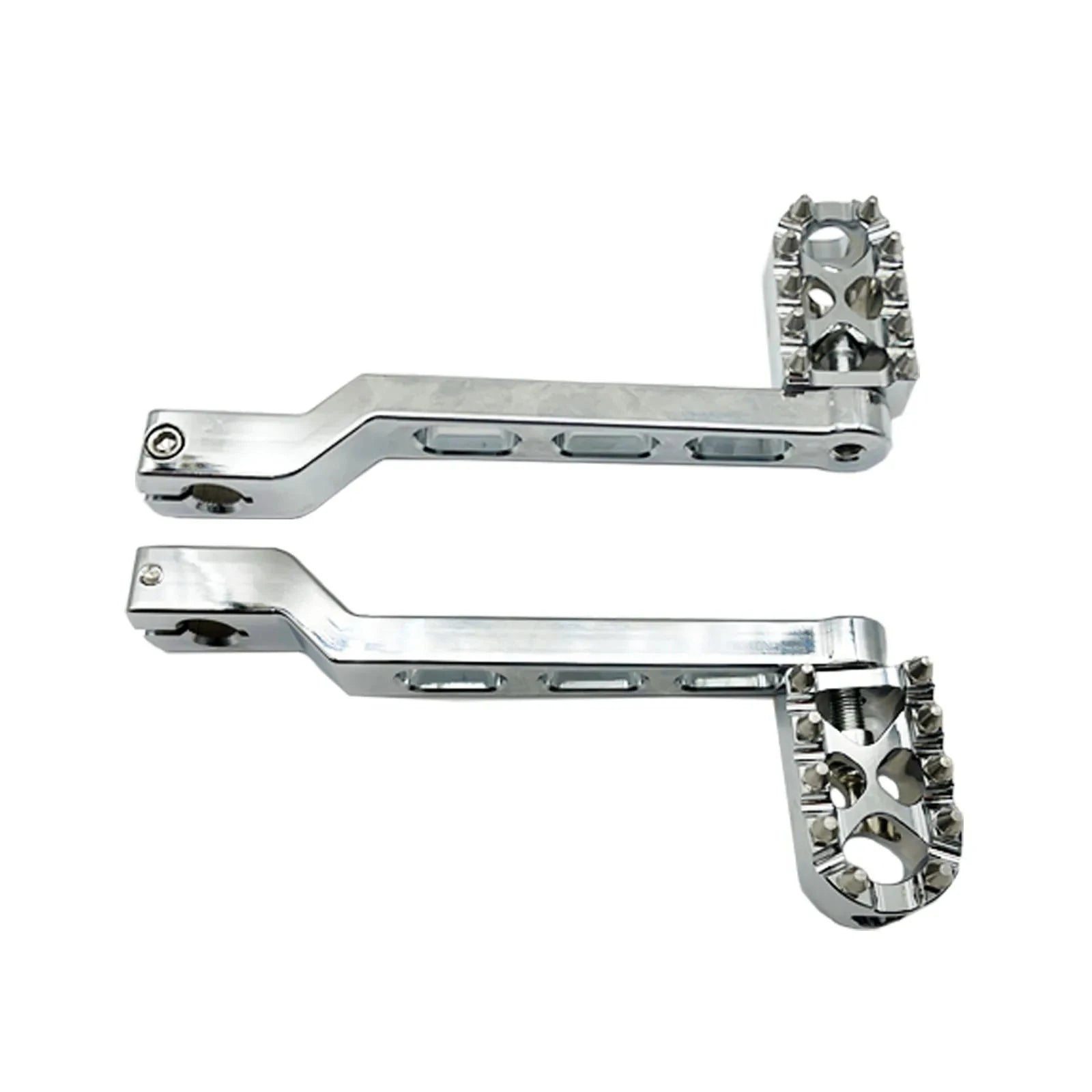 Aluminum Billet mx style foot controls for softtail and touring HD