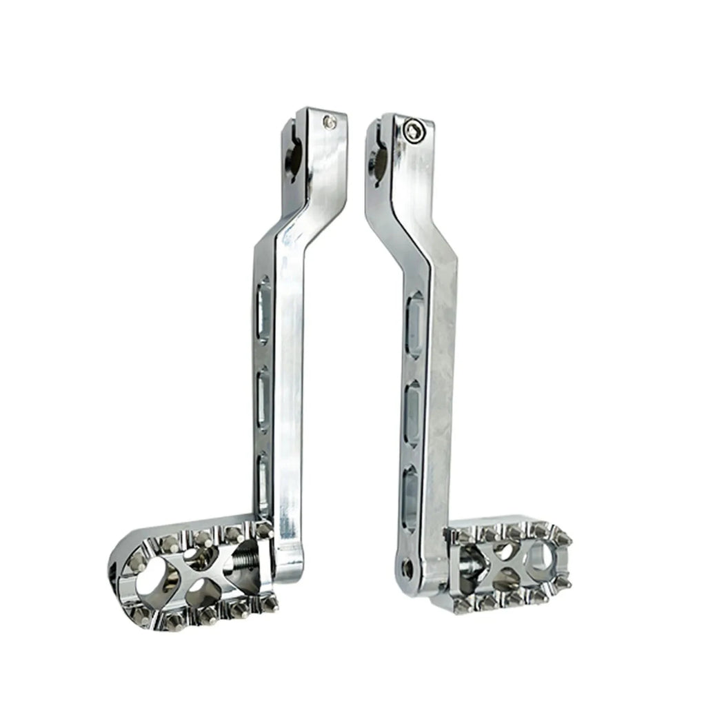 Aluminum Billet mx style foot controls for softtail and touring HD