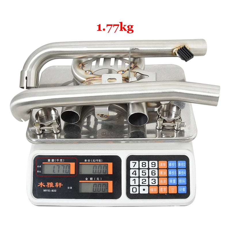 2021-2024 Motorcycle Triumph Street Twin 900  decat X pipe