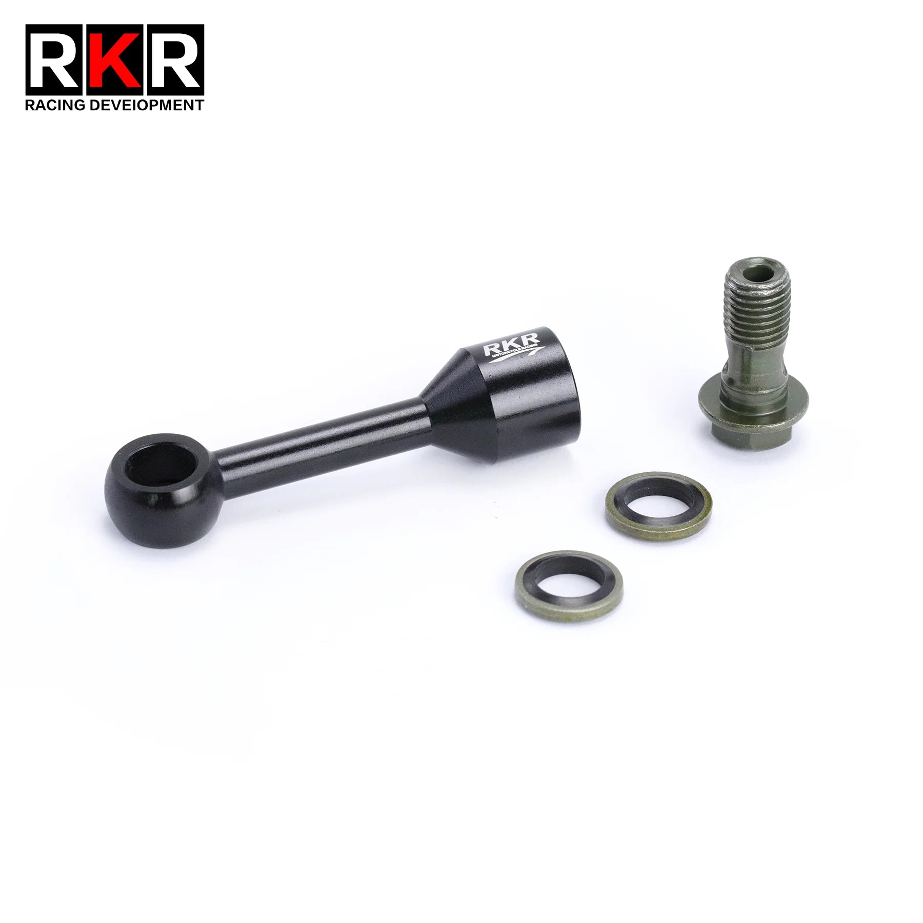 7075 CNC Aluminum 304 Stainless Steel Brake Line Extension Bracket M10x1.25