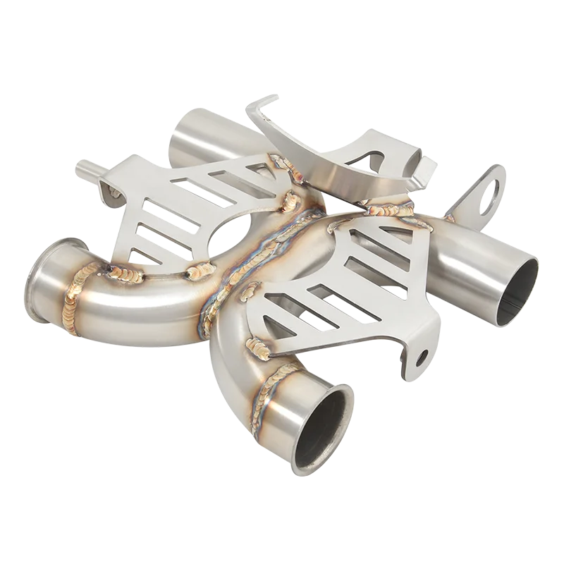 16-21  Triumph Bonneville T100 T120  Stainless X Pipe