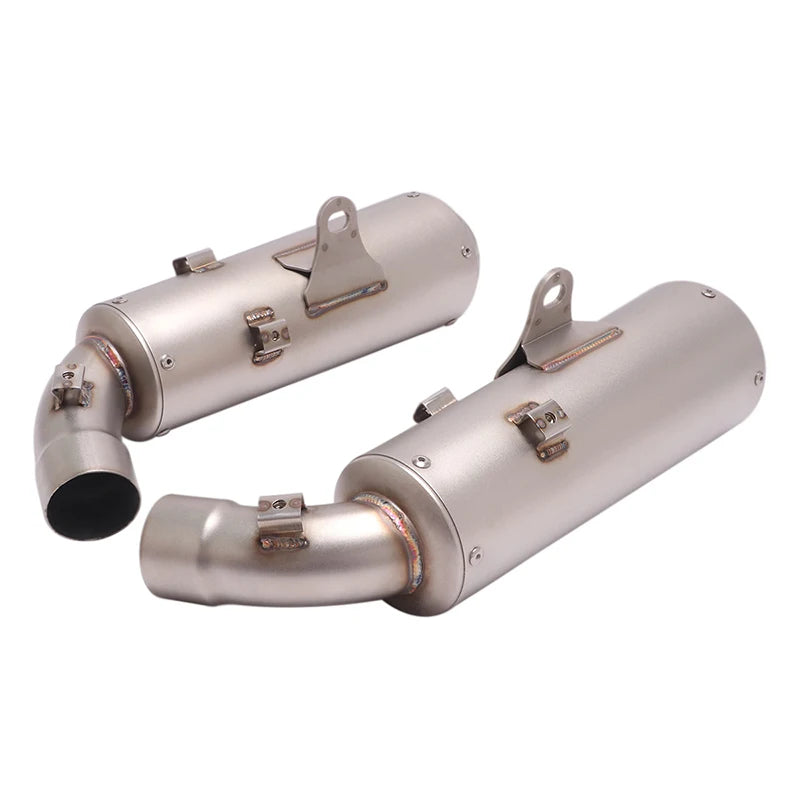 Istunt slip ons with mid pipes for 19-21 Ducati Hypermotards