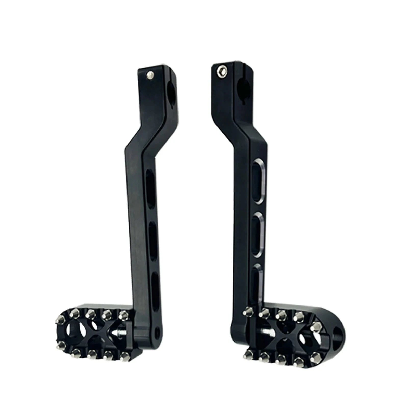 Aluminum Billet mx style foot controls for softtail and touring HD