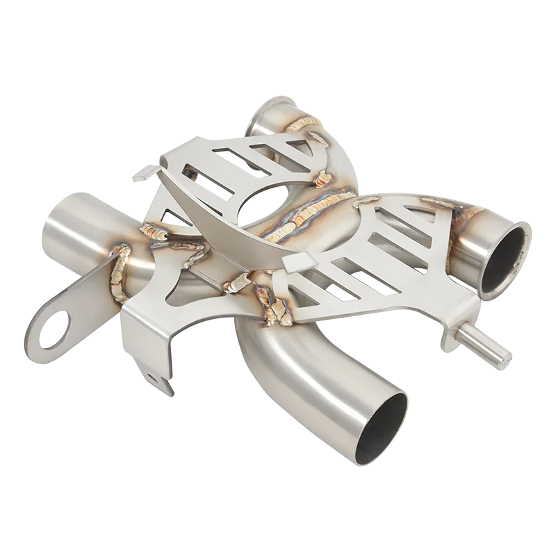 16-21  Triumph Bonneville T100 T120  Stainless X Pipe