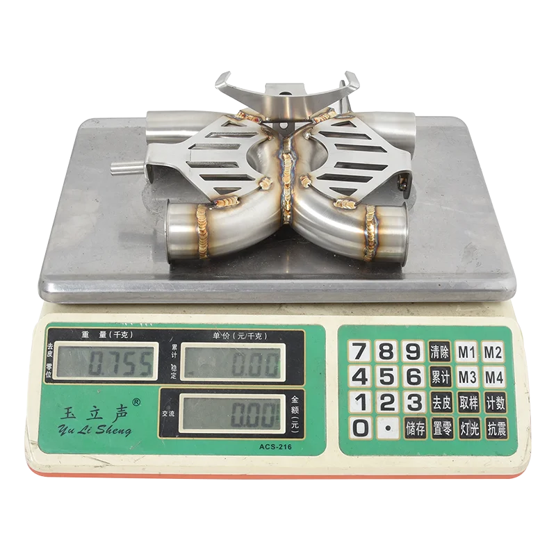 16-21  Triumph Bonneville T100 T120  Stainless X Pipe