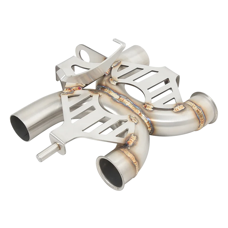 16-21  Triumph Bonneville T100 T120  Stainless X Pipe