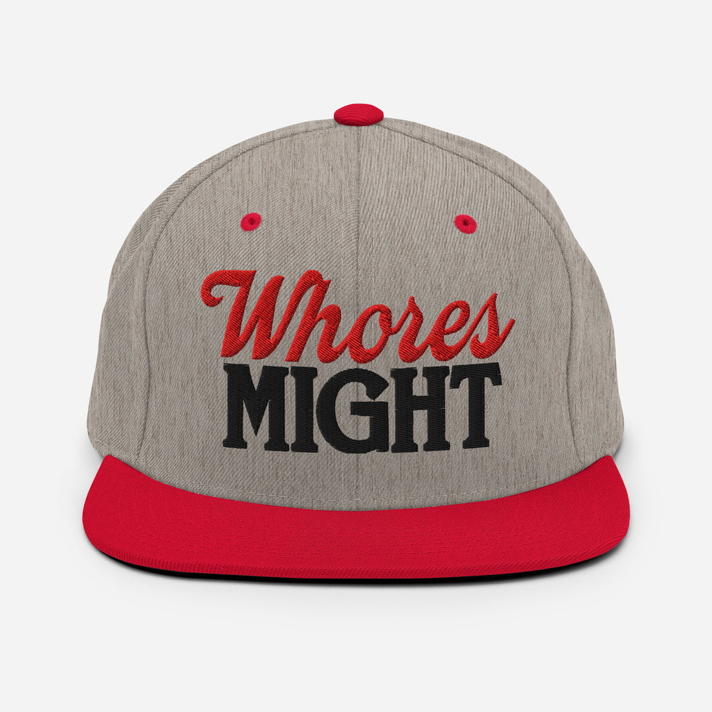 Whores might flat brim snap back from Rudeboy Cycles 