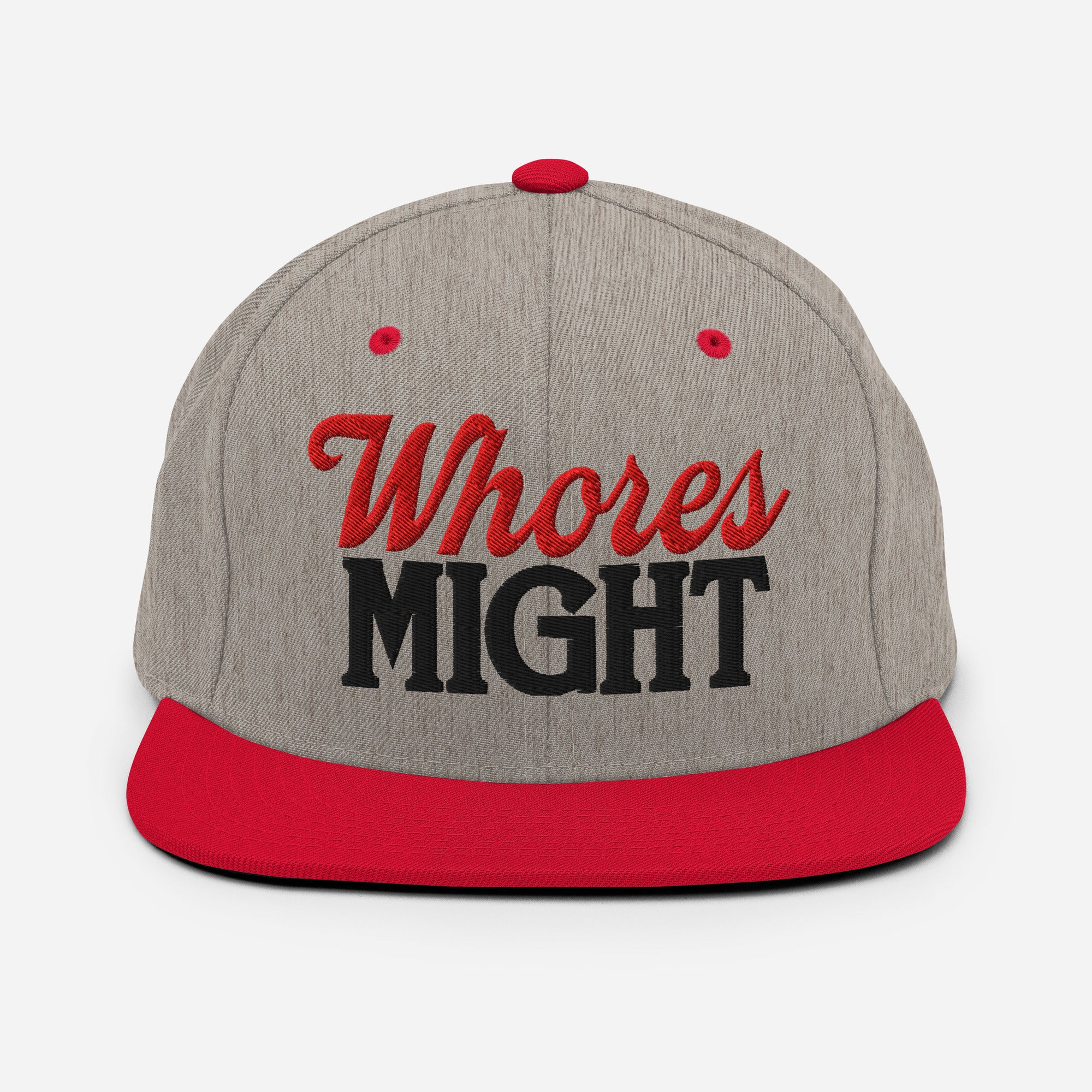Whores might flat brim snap back from Rudeboy Cycles 