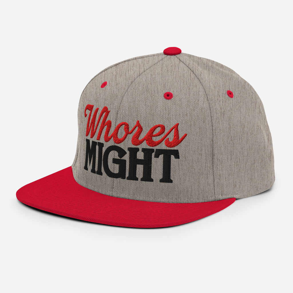 Whores might flat brim snap back from Rudeboy Cycles 