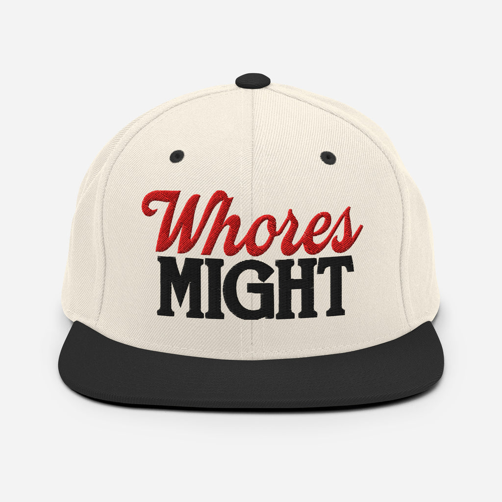 Whores might flat brim snap back from Rudeboy Cycles 