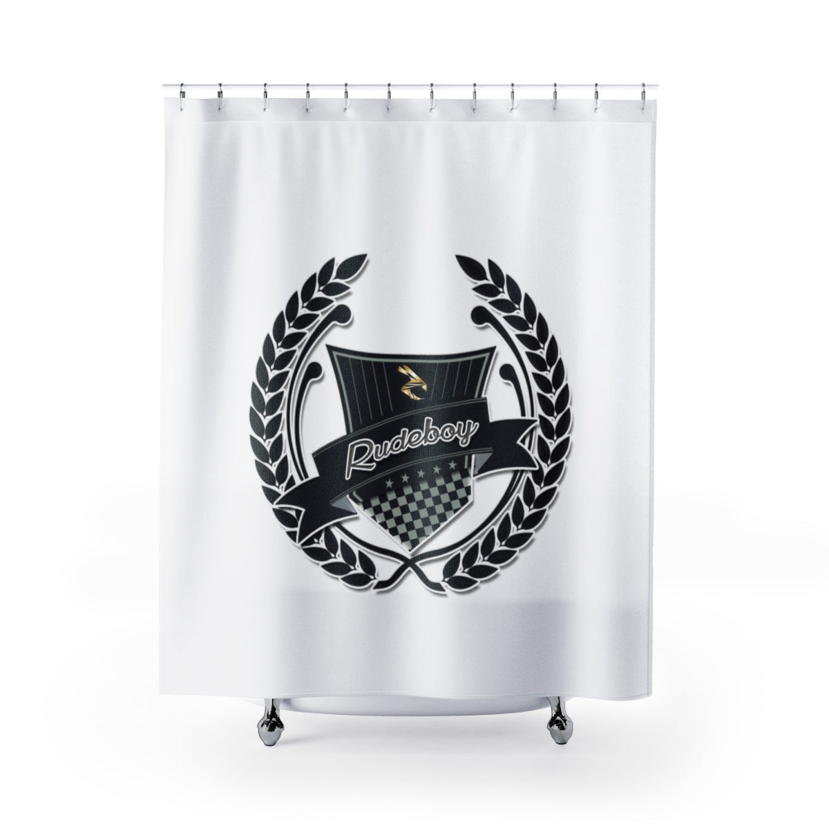 Rudeboy X Fred Hungry Shower Curtain Home Decor [shop name]