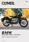 CLYMER MANUAL BMW 500 & 600CC TWINS 55-69 Clymer Manual [shop name]