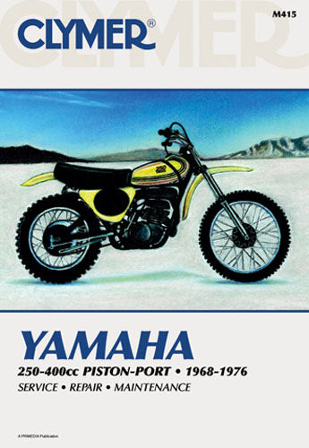 YAMAHA CLYMER MANUAL YAM 250-400CC PISTON PORT Manual [shop name]