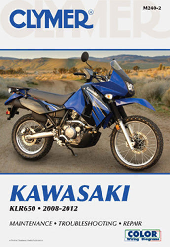 CLYMER MANUAL- CLYMER MANUAL KAWASAKI KLR650 2008-2012 Manual [shop name]