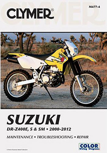 CLYMER MANUAL SUZUKI DR-Z400E,S & SM Manual [shop name]