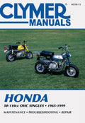 1965-1999 HONDA 50-110CC OHC SINGLES Manual [shop name]