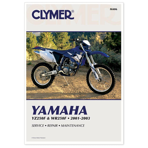 CLYMER MANUAL- YAMAHA YZ250F/WR250F Manual [shop name]