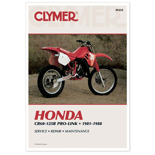 Clymer Manual - HONDA CR80R (97-02) Manual [shop name]