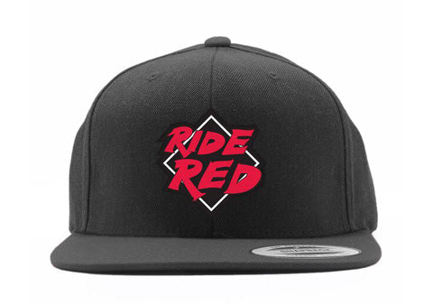 FACTORY EFFEX HONDA RIDE RED YOUTH SNAPBACK HAT / BLACK OS  [shop name]