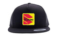 FACTORY EFFEX SUZUKI RACING SNAPBACK HAT / BLACK-GREY MESH OS Hat [shop name]