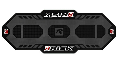 RIsk Racing Pit mat available at Rudeboy Cycle Motocross, flat track, factory pit mat
