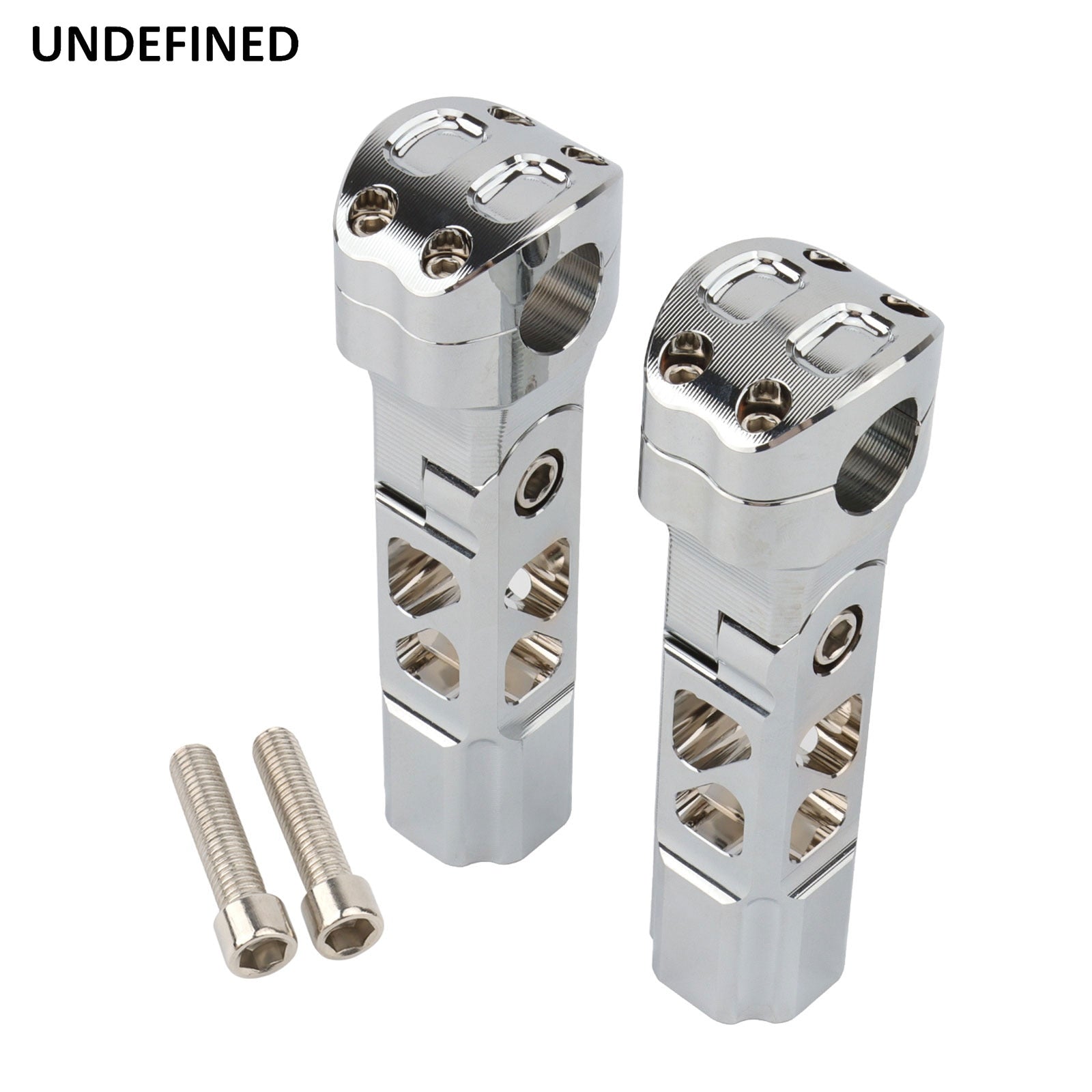 Adjustable pullback 1” Bar Risers Available in 3 heights.