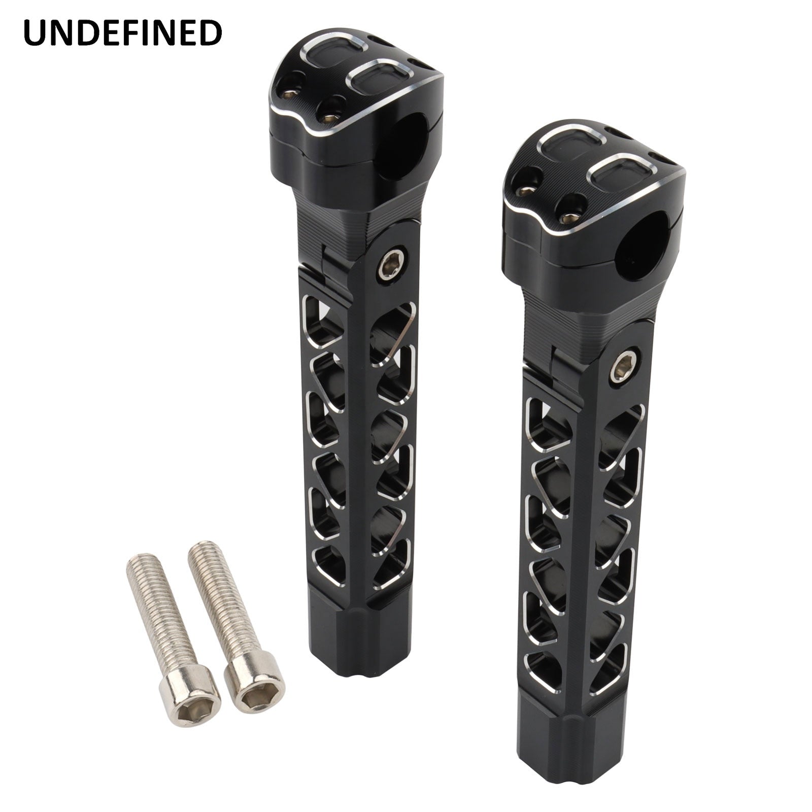 Adjustable pullback 1” Bar Risers Available in 3 heights.