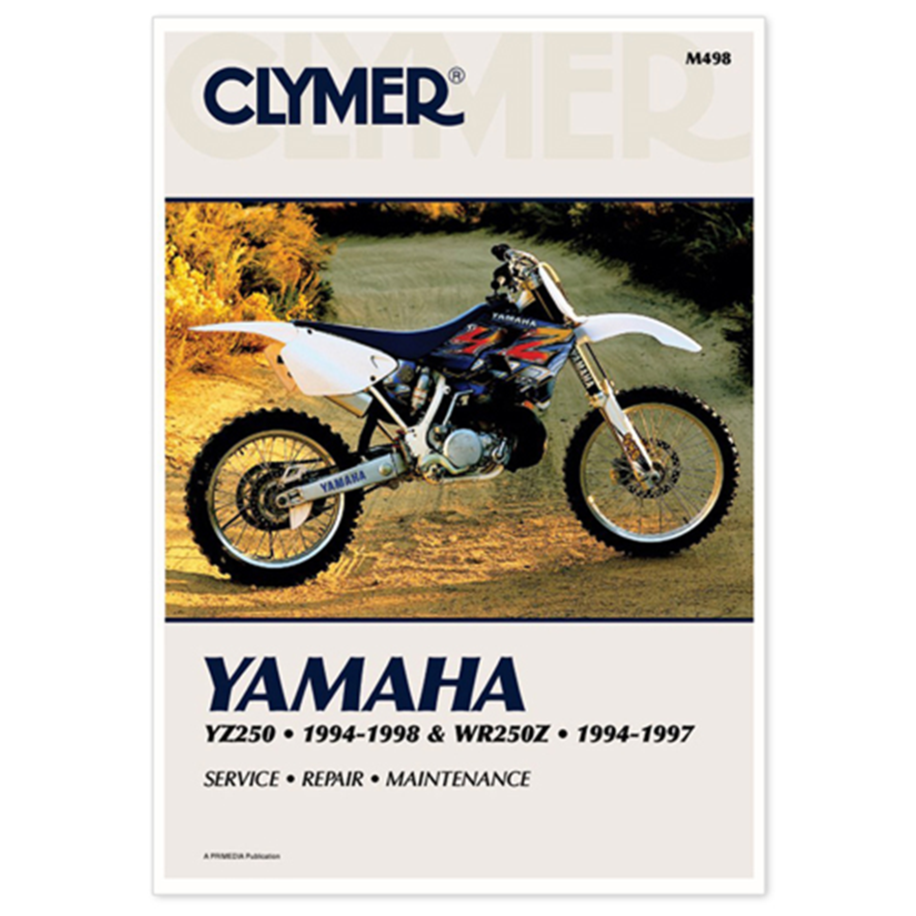 Clymer Service Manual -Yamaha YZ & WR 250 1994-97 Manual [shop name]