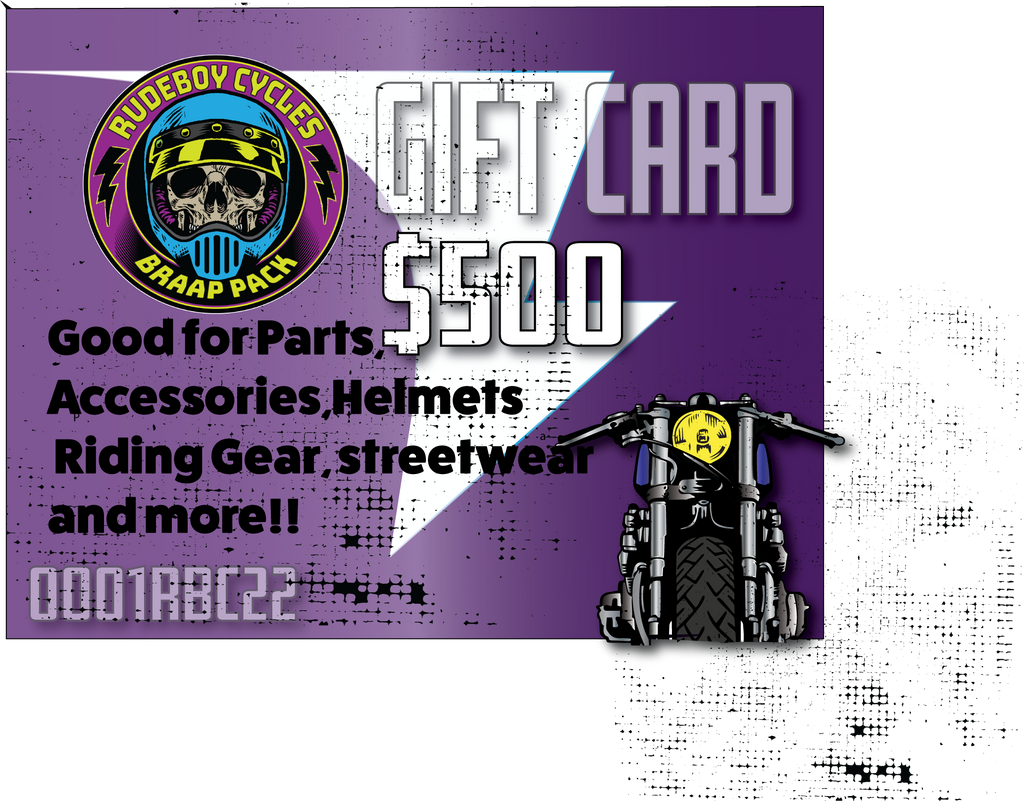 Rudeboy Digital Gift Cards